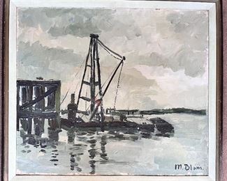 ARTIST SIGNED OIL ON CANVAS PAINTING 