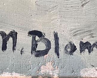 SIGNATURE ON PAINTING 