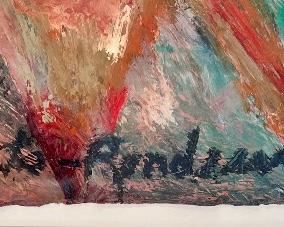 SIGNATURE ON PAINTING 