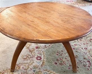 HEYWOOD WAKEFIELD ‘LAZY SUSAN’ COFFEE TABLE 