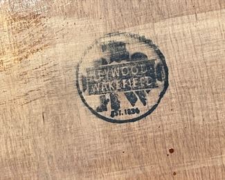 MARK ON UNDERSIDE…