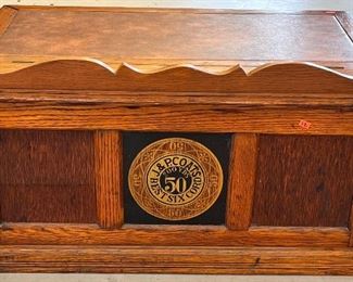 BACK OF SPOOL CABINET 