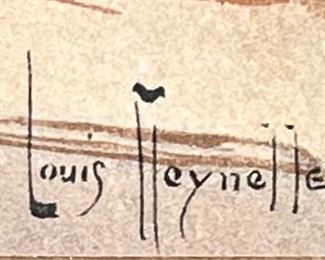 SIGNATURE ON WATERCOLOR 