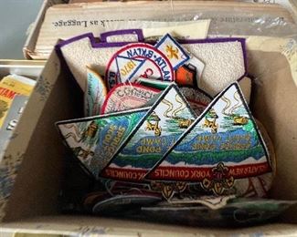 Boy Scott Patches
High school letter jacket patches