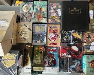 Collector cards
Marvel
Baseball
Hockey