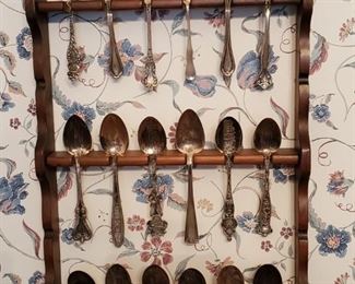 Set of STERLING SILVER Spoons