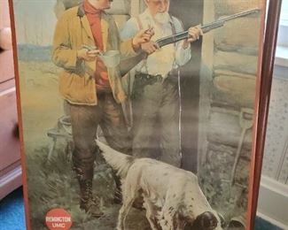 Remington Gun - Metal Sign