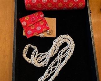 Earrings marked 18K Gold