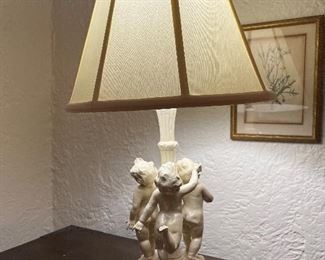 Cherub Lamp