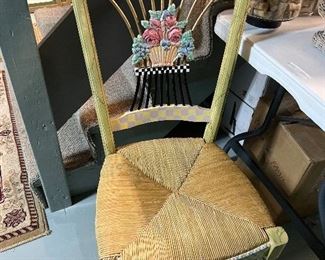 Wicker chair