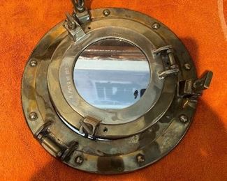 Brass porthole