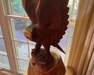 Wood eagle