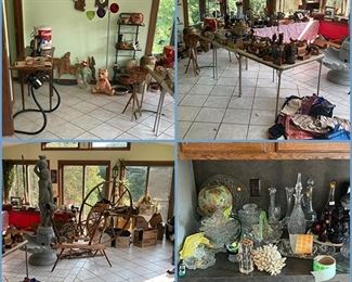 Statues and cast iron