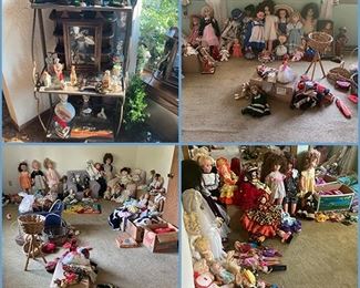 Dolls... LOTS OF DOLLS!