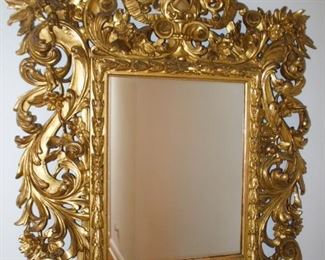 Magnificent French Gilt Mirror