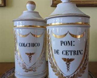Antique Apothecary Jars