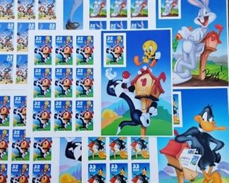 Looney Toon stamps 