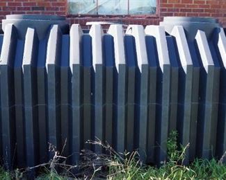 Polyvinyl 1500 Gallon Septic Tank, 5' x 10'