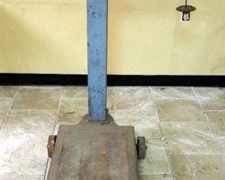 Antique Fairbanks Platform Scale, With Weights, 800 lbs Capacity