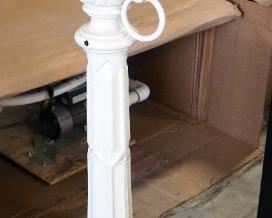 Cast Iron 4' Hitch Post With Figural Head