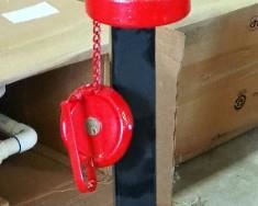 Antique Cast Iron Kewanee Parking Ticket Drop Slot Safe On 4' Post