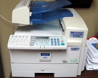 Savin Fax / Copier Machine, Model 3725E