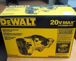 DeWalt Cordless Threaded Rod Cutter 20V Max, Model DCS350D1, New In Box