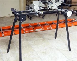 Milwaukee 10" Magnum Compound Miter Saw, Model 6494, Includes Craftsman Collapsible Saw Table