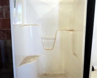 MAAX 48.25" X 36" X 76.5" Fiberglass Shower Unit, With Left Hand Seat