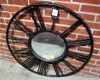 Carolyn Kinder Sculpted Metal 36" Wall Mirror