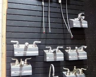 American Standard And Delta Faucet Displays, Qty 10