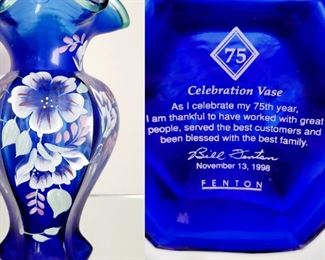 Fenton "Celebration Vase"