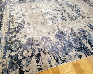 Modern hand-woven wool rug 8 x 10 #29