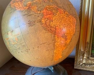 Lighted Globe