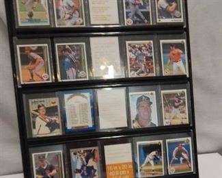 Framed Collection Of Baseball Players