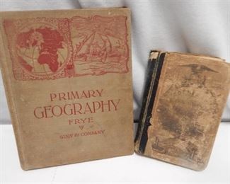 Antique School Books  1895