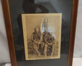 Framed Picture of Chief Quanah Parker