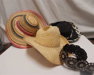 Collection Of Staw Hats