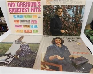 Four LP Vinyl Records