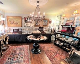 The sterling is AMAZING!  We have 7 sets of sterling.  (2) Tiffany sets - Tiffany Persian and Tiffany St. James. We have (2) enormous sets of Reed & Barton “Francis I”. We have Gorham, Howard & Co.  Almost everything is sterling!