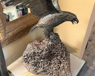 Siggi Munk Eagle sculpture