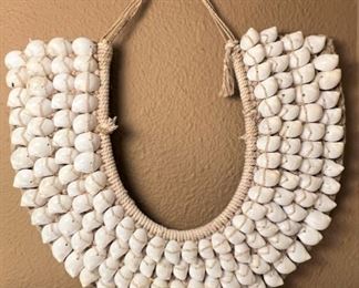 Papua New Guinea shell necklace