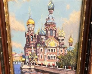 Russian original oil painting
