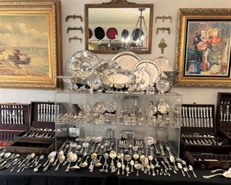 Yes!  I need that sterling flatware and those Francis I sterling serving pieces.  I also need that sterling ashtray!