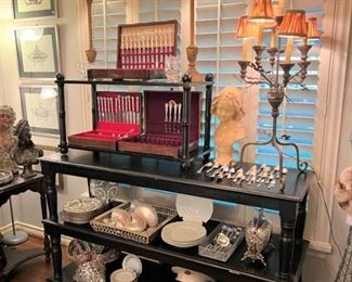 Tiffany, Gorham, International, Howard & Co, Whiting.  Sterling flatware sets your table apart from the rest!