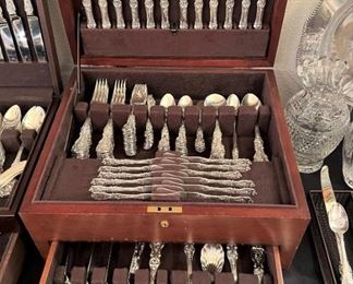 Francis I Sterling flatware.  We have (2) ENOURMOUS sets!