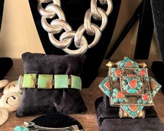 Native American, sterling, Nepalese 