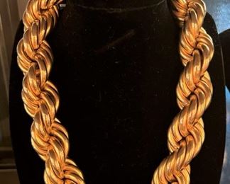 This is costume, but what a statement it makes!