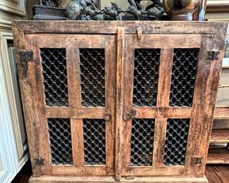 This is an awesome piece.  It will fit in a large bedroom as a side table or in a small dining room as a sideboard.  Perfect entry piece with a lamp and some beautiful coffee table books.