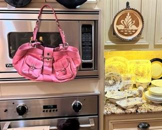 Vintage pink Prada handbag